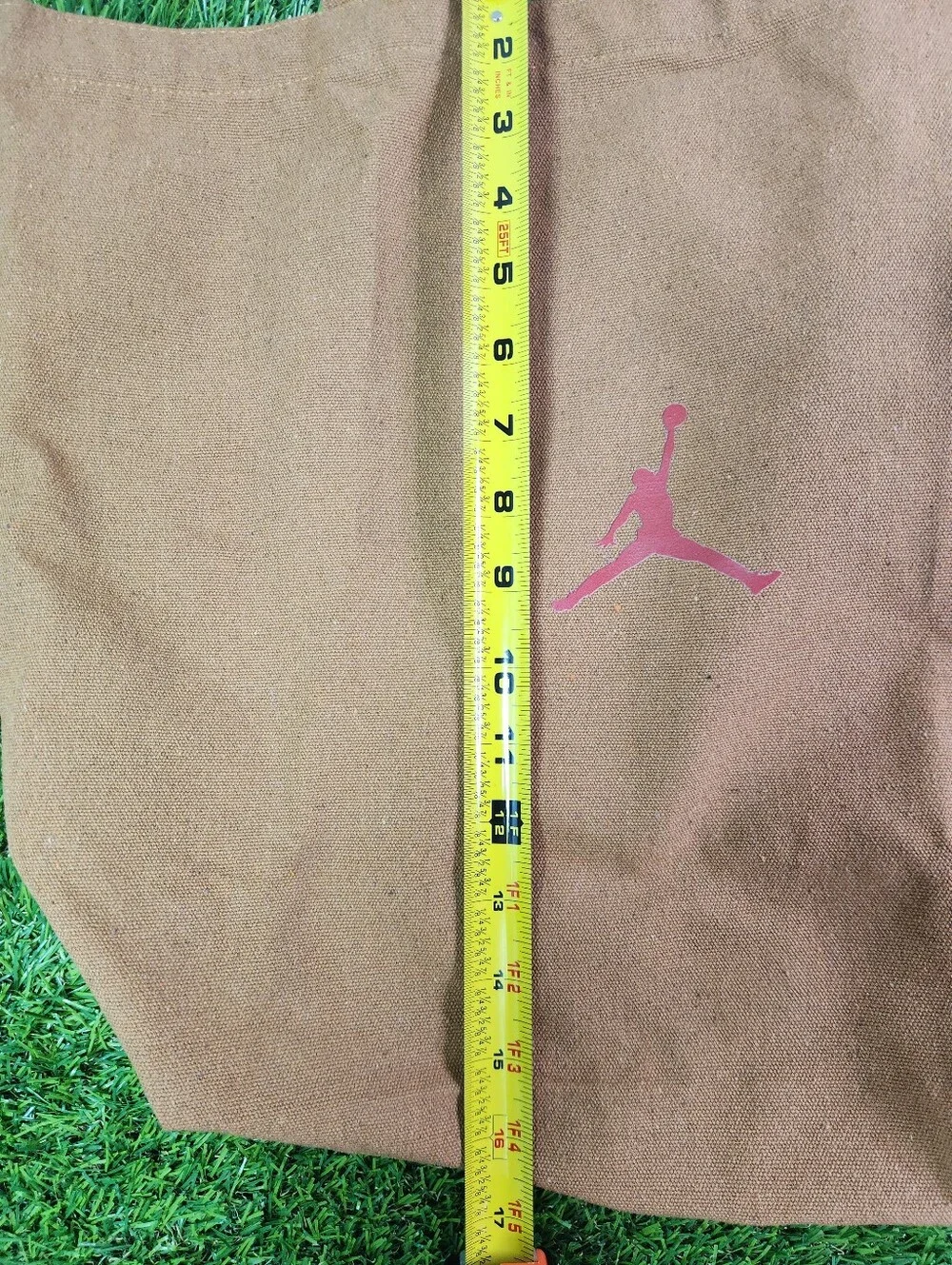 New! Jordan Brown Tote Bag - Picture 3 of 5